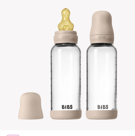 Baby bottle BPA-Free PP 9oz Latex 2-Pack Blush | Medium Flow – Bibsworld store US