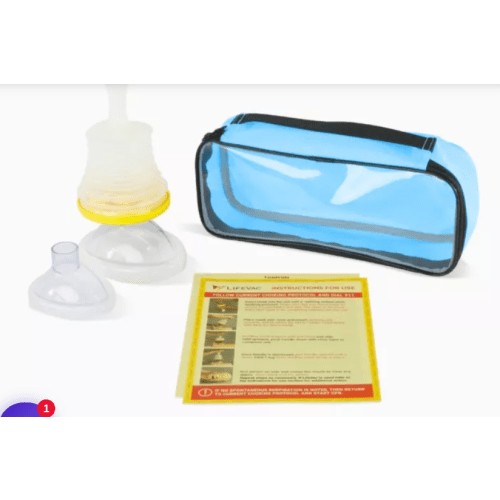 LifeVac Blue Travel Kit - LifeVac