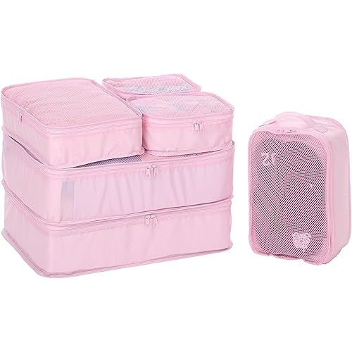 JJ POWER Travel Packing Cubes, Luggage Organizers with Shoe Bag