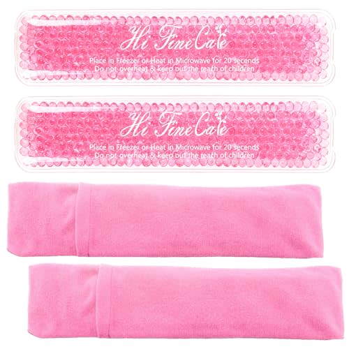 Perineal Cooling Pad for Postpartum Recovery, Extra Durable Gel Cold Packs for Hemorrhoids & C-Section Relief, 2 Reusable Ice Packs & 2 Washable Covers, New Mom Gift