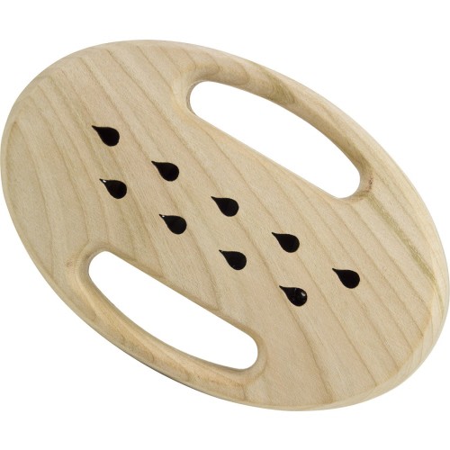 Rainmaker Cheri Wooden Rattle | Made in USA — Maple Landmark