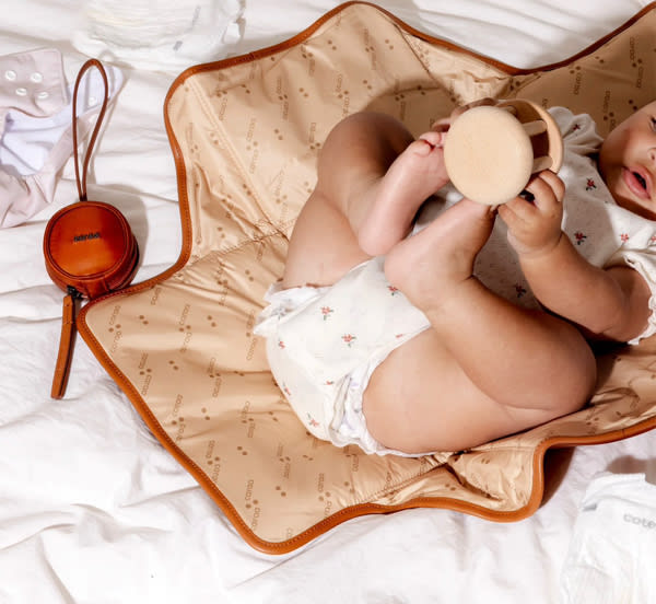 Baby Changing Mat Nylon | Unisex Diaper Changing Mat by Caraa