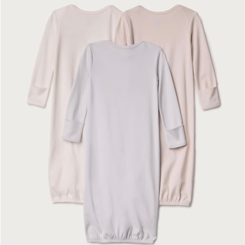 Amazon Essentials Unisex-Baby Long Sleeve Sleeper Cotton Gown