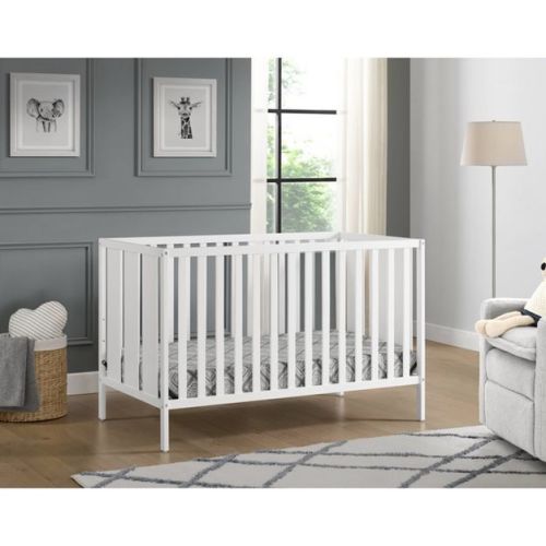 Oxford Baby Oakley 4-in-1 Island Crib - White