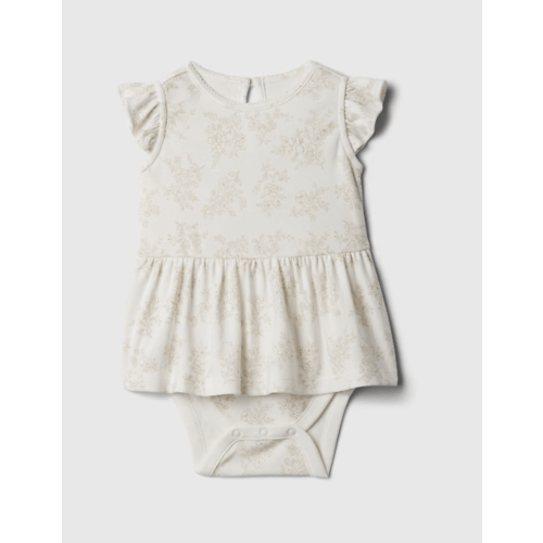 Baby Supima® Flutter One-Piece in new off white