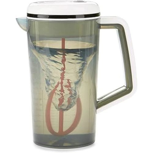 Baby Brezza One Step Motorized Baby Formula Mixer Pitcher – No Air Bubble Electric Mixing For Infant Formula Powder For Baby Bottles - Large Capacity, Mix 28oz Of Formula - Portable For Travel