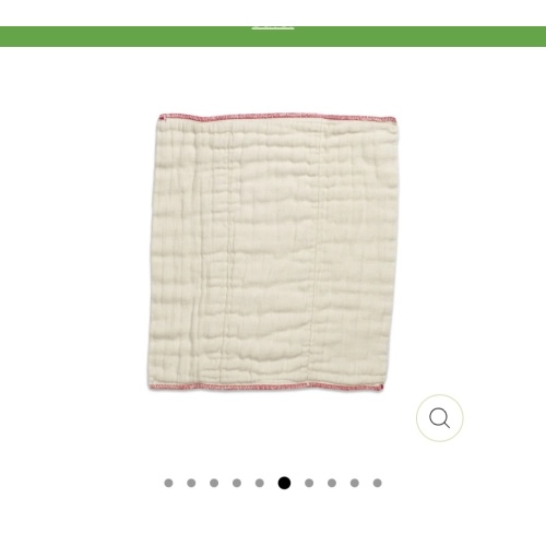 Cloth-eez Prefold Diapers - Organic Natural Unbleached
