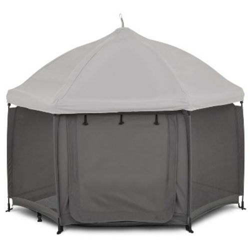 Dream On Me Pop-Up Playpen & Playhouse Tent – Portable, Instant Setup, Breathable Mesh, Canopy Cover, ASTM Certified for 3–36 Months