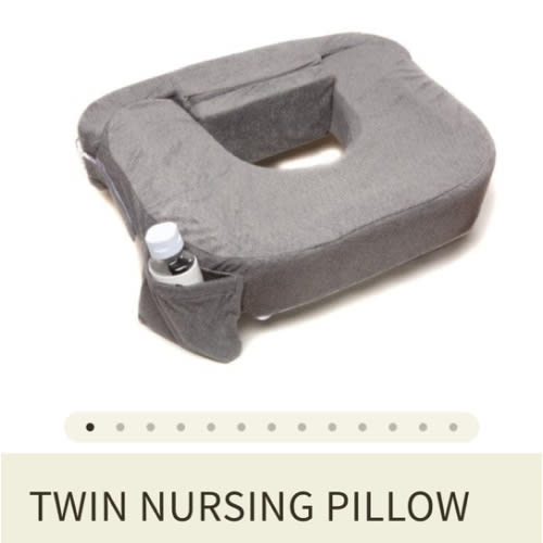 Twin Nursing Pillow