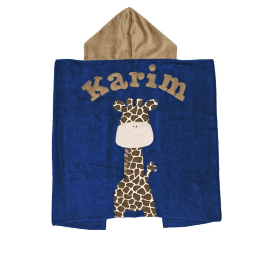 Peekaboo Giraffe :: Giraffe Hooded Towel