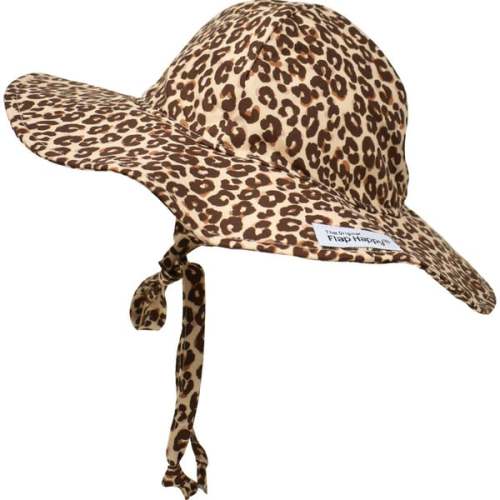 UPF 50+ Floppy Hat, Luxxe Leopard - Flap Happy | Maisonette