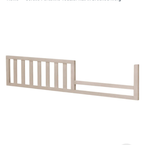 Sorelle Portofino Toddler Rail in Brushed Ivory – Bambi Baby