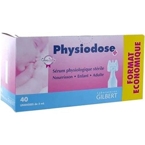 Physiodose Physiological Serum - Box of 40 Single Doses