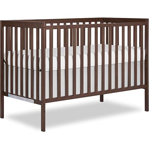 Dream On Me Synergy 5-in-1 Convertible Full Size Baby Crib, Smokey Oak
