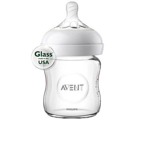 Philips Avent Natural Glass Bottle Baby Gift Set, SCD201/01 - Old Version