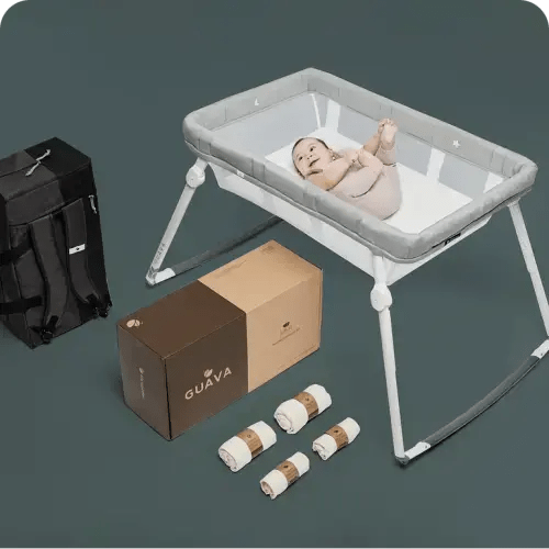 Guava Lotus Ultimate Set (Bassinet/Travel Crib Bundle)