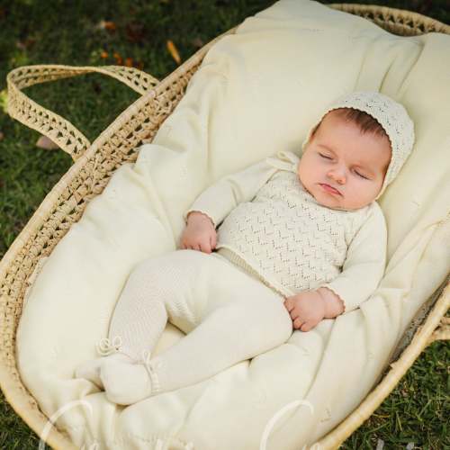 Knit Set Vanilla- 3pc
