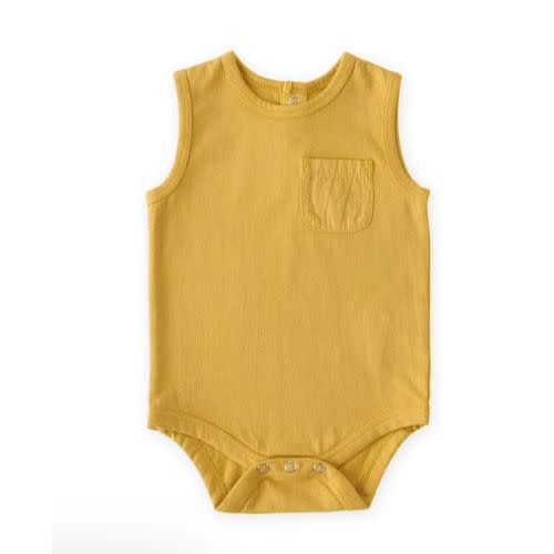 Pehr Mustard One-Piece (0-3M)