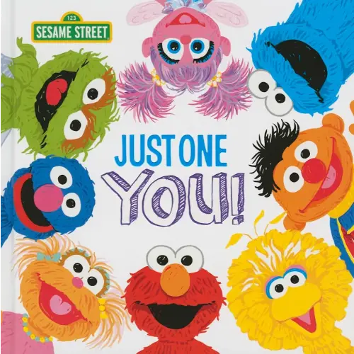 Just One You!: A Celebration Story About Your Special Child with Elmo, Cookie Monster, and More! (Christmas Gifts for Kids) (Sesame Street Scribbles)