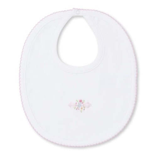 Kissy Kissy SCE Blooming Sprays Embroidered Bib