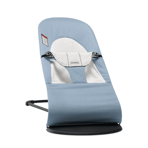 Bouncer Balance Soft: Blue/Gray - Woven/Jersey