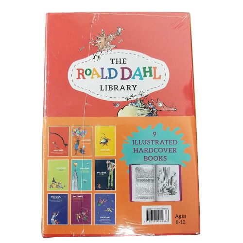 The Roald Dahl Library 9 ILLUSTRATED HARDCOVER BOOKS