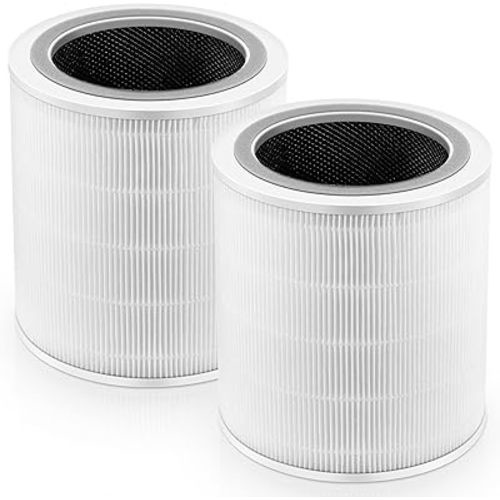 Core 400S Replacement Filter Compatible with LEVOIT Core 400S Smart WiFi Air Puri-fier, Part Number# Core400S-RF, H13 True HEPA for LEVOIT Core 400S Filter, Core 400S-P Filter, 2 Pack