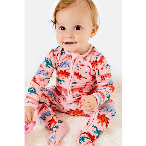 Clover Baby & Kids Cats + Dogs Footie | Sleep And Play | Newborn - 18M