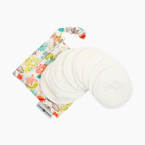 Kindred Bravely Organic Washable Breast Pads (8 Pack)