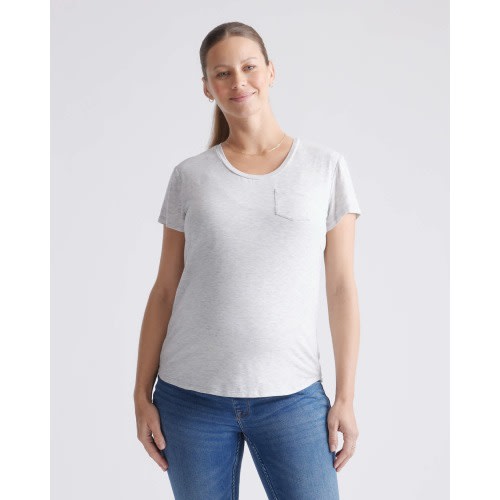 Modal Jersey Maternity & Nursing Tee 2-Pack
