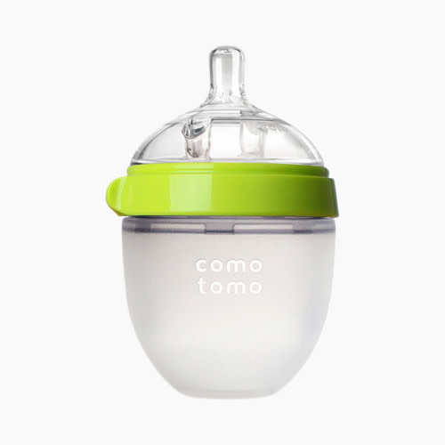 Comotomo Baby Bottle - Green, 5 oz