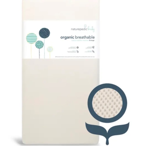 Organic Breathable Crib Mattress - Baby & Toddler | Naturepedic