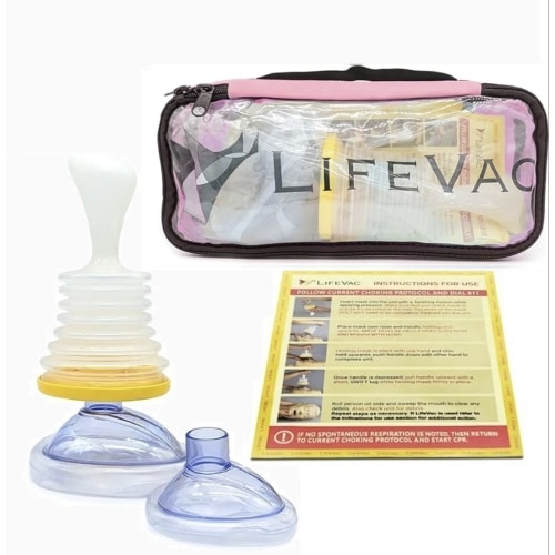 LifeVac Pink Travel Kit – LifeVac Canada – Choking First Aid Device