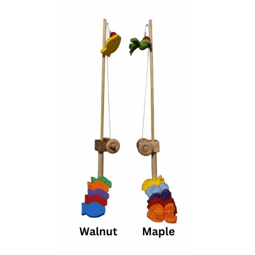 Fishing Pole Combo With 6 Fish