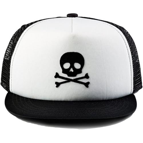 Baby Hats - Baseball Hat, Newborn Youth Flat Brim Mesh Trucker Surf Skate Bubba Bro Fitted Beach Cap Gorros para Bebes