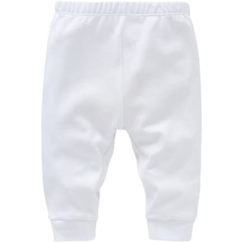 Baby Boys' Pull-on Sweatpants Infant Boy Elastic Jogger Pants Toddler Cotton Basic Solid Athletic School Trousers
