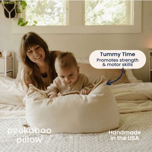 Peekaboo Pillow™ Official Site - Organic Infant Lap Pillow