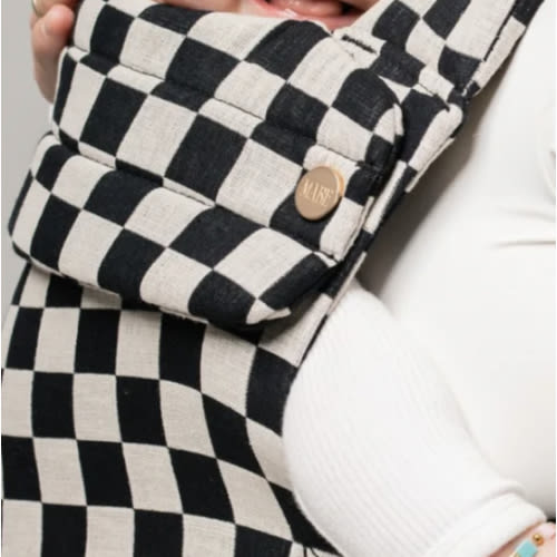 The Monarch Carrier - Ebony Check – Mabē