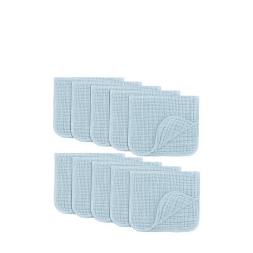 Muslin Burp Cloth for Baby, Pack of 10