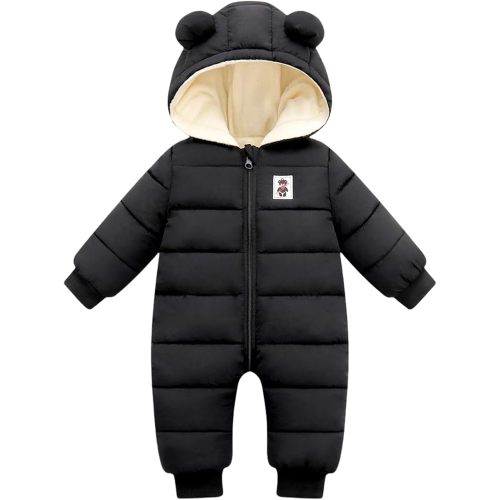 Ohrwurm Infant Down Cotton Snowsuits Fleece Lining Jumpsuits Baby Zipper Winter Coat