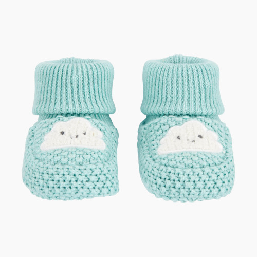 Carter's Crochet Booties - Mint Cloud, Newborn