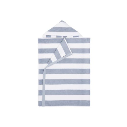 Rugby Stripe Kid Hooded Towels