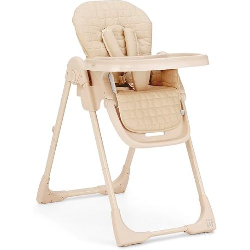 Delta Children - babyGap 3-in-1 Classic Convertible High Chair for Babies & Toddlers – 7 Height Positions, 3 Recline Settings, Dishwasher-Safe Tray, Compact Fold, Oatmeal