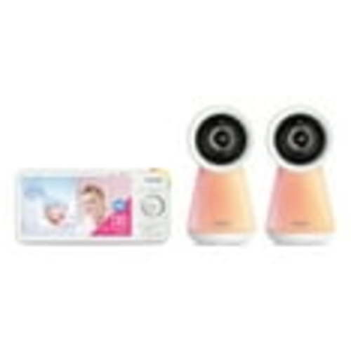 "VTech WiFi Baby Video Monitor RM5856-2HD with Dual Cameras, 1080p Remote Access, 5"" Parent Unit, Sound & Zoom Features"