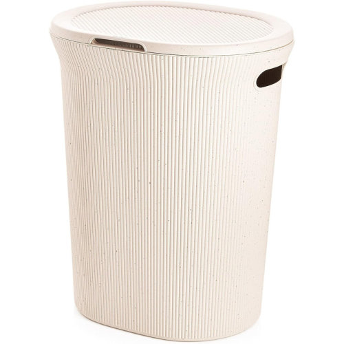 Superio Ribbed Laundry Hamper With Lid & Reviews | Wayfair