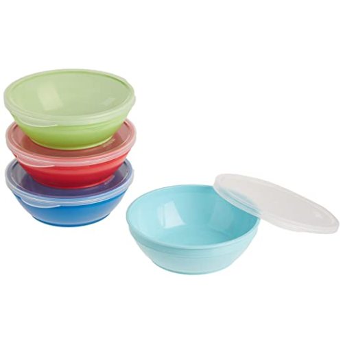 Amazon.com : NUK First Essentials Bunch-a-Bowls, 4 Count : Baby Dinnerware Sets : Baby