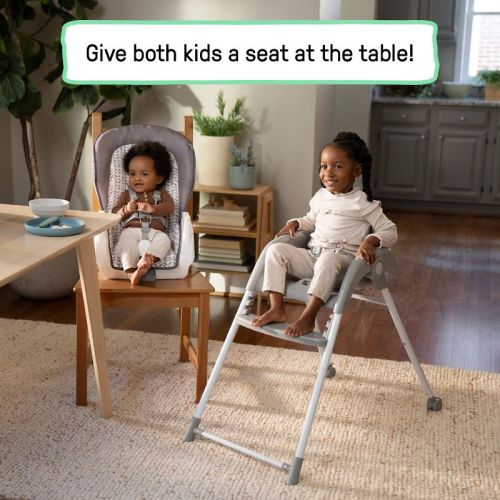 Ingenuity Trio Foldaway 6-in-1 Baby High Chair - Endless Blooms