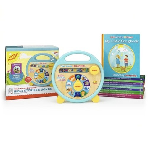 Bible Stories and Songs: Portable Electronic Player with 11 Books