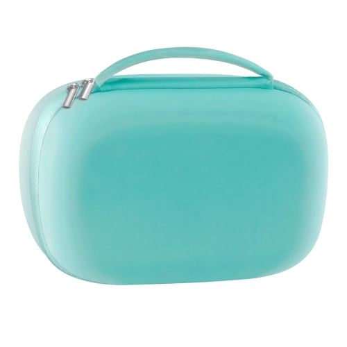 Wearable Breast Pumps Carrying Bag, Hard Shell Case with Removable Tray, Watertight Breast Pump Storage Bag Compatible with Most of Wearable Breast Pumps, Holds 2 Pumps, Blue