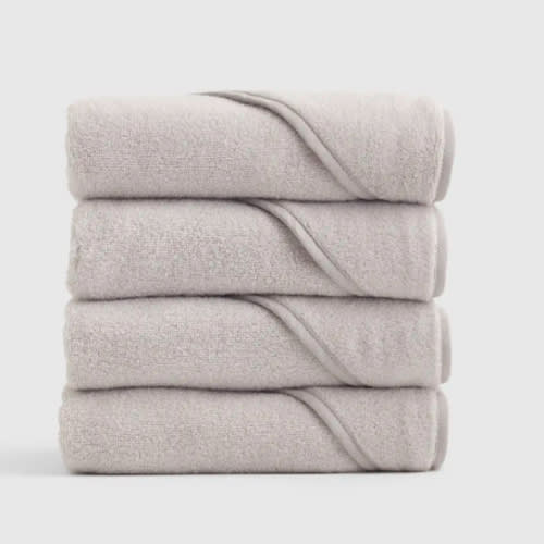 Organic Turkish Cotton Baby Hooded Towel Set 4-Pack